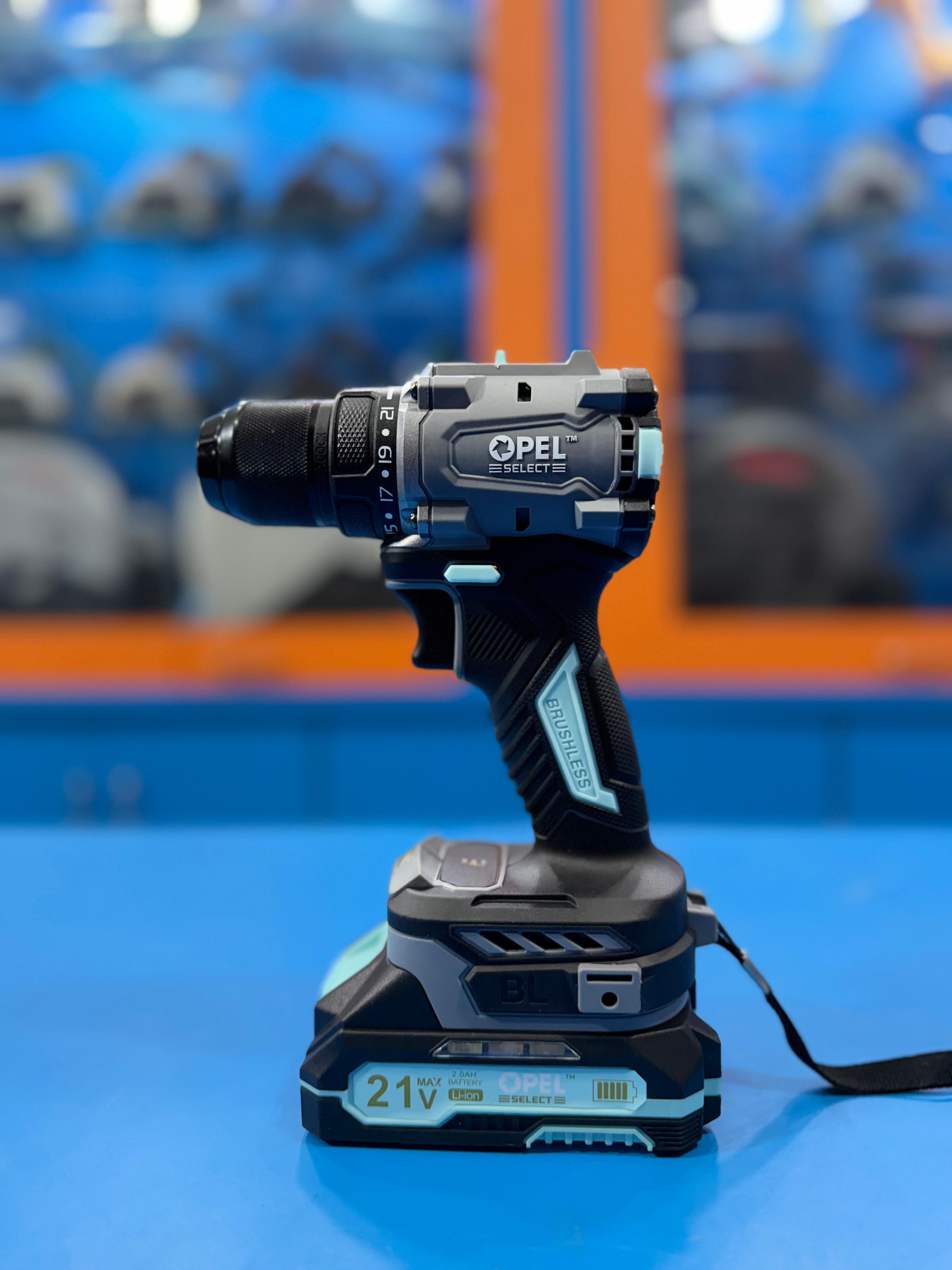 OPEL SELECT 5238 - 21V CORDLESS DRILL WITH METAL CHUCK