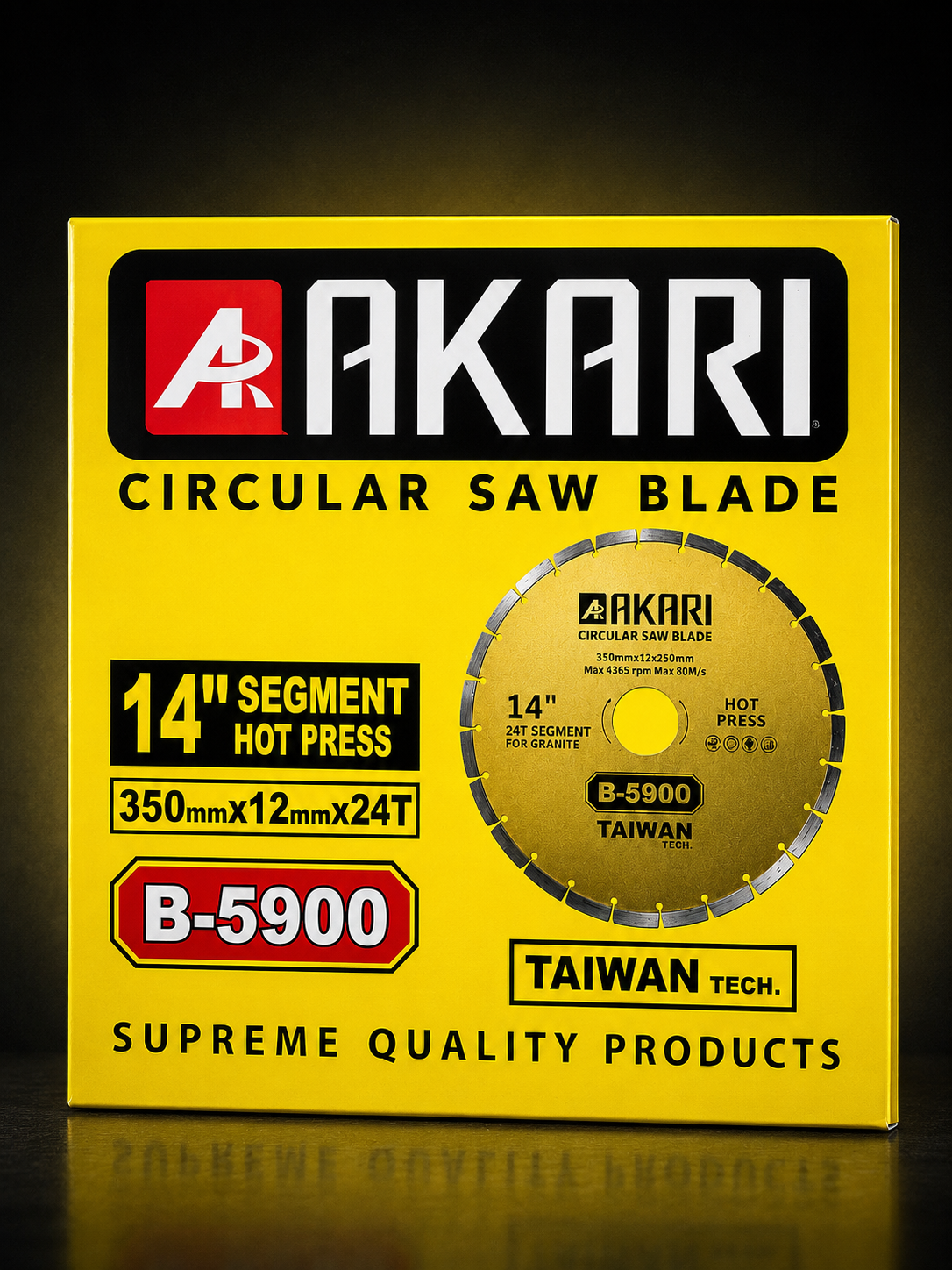 Akari B-5900 14 Inch Segment Blade