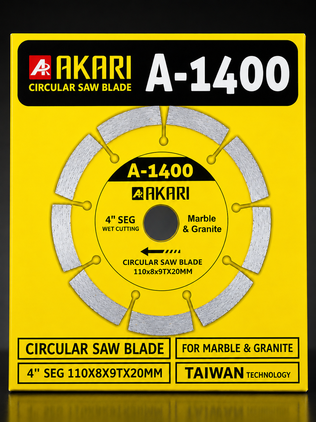 Akari A-1400 Segment Blade