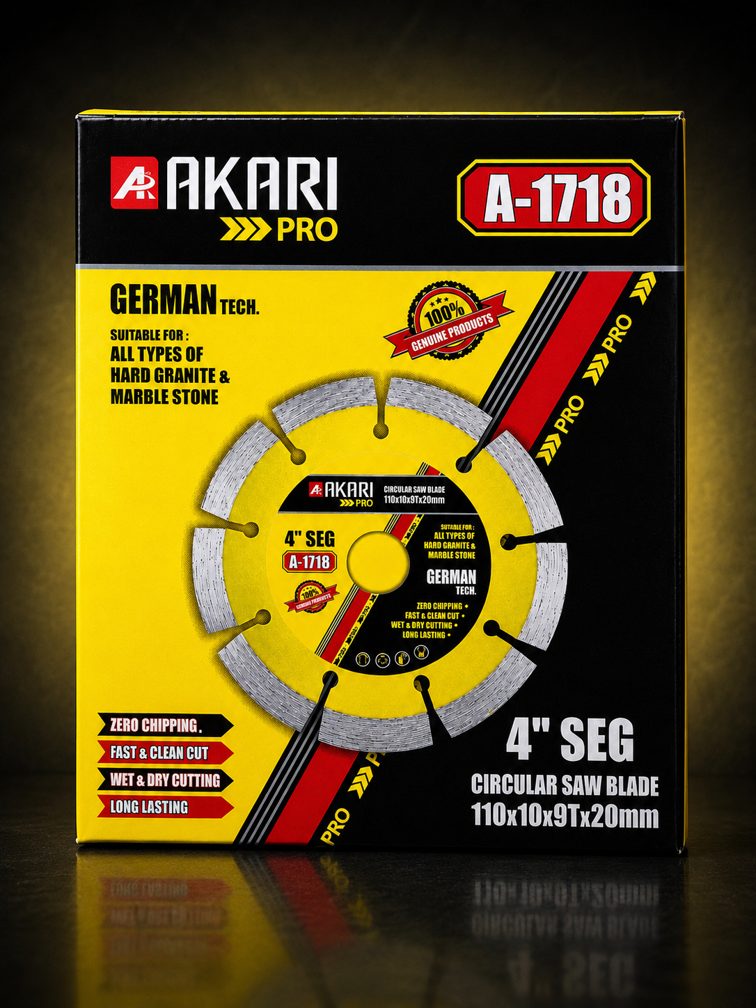 Akari A-1718 Segment Blade