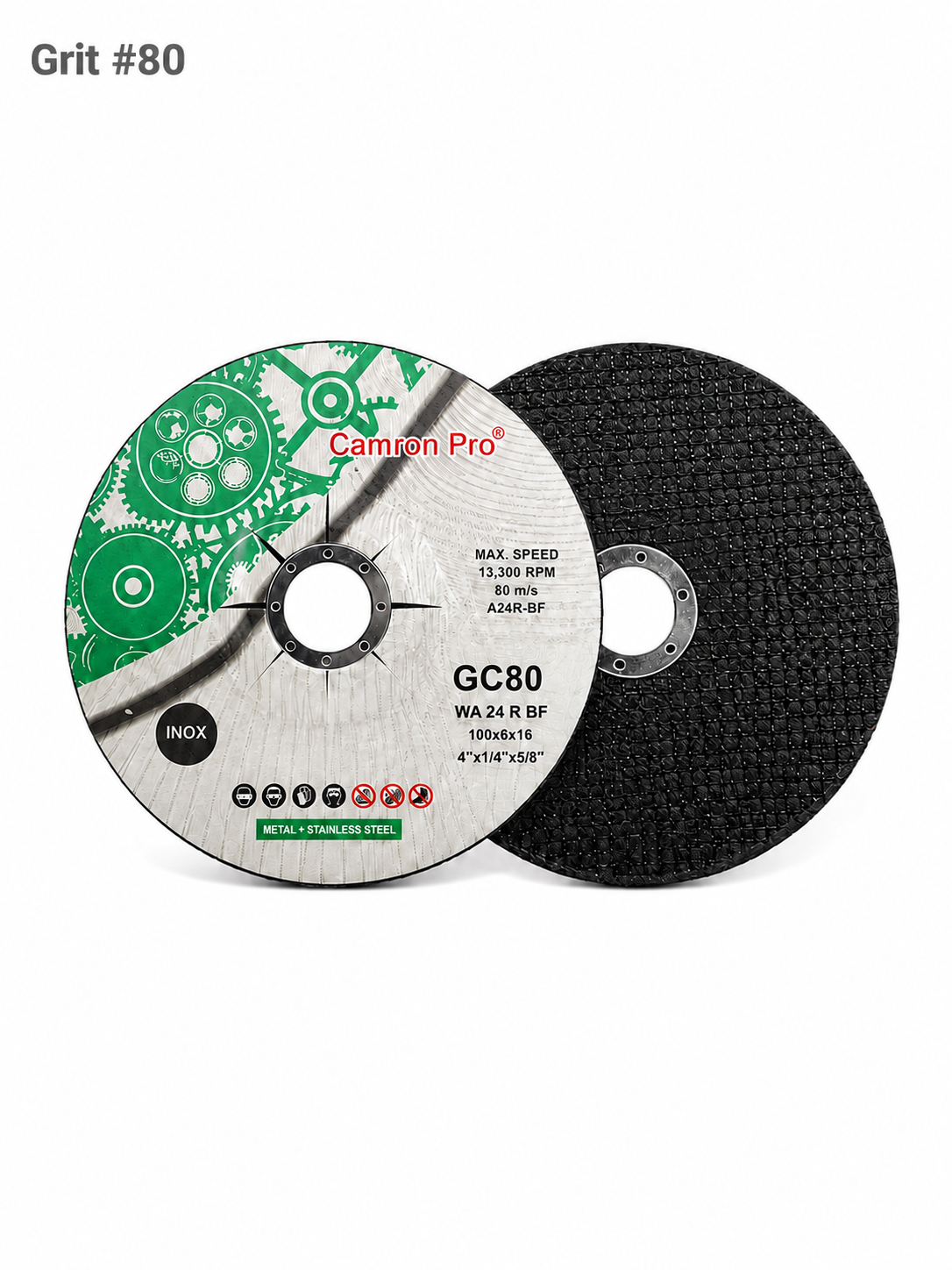 CAMRON GC WHEEL GRIT 80