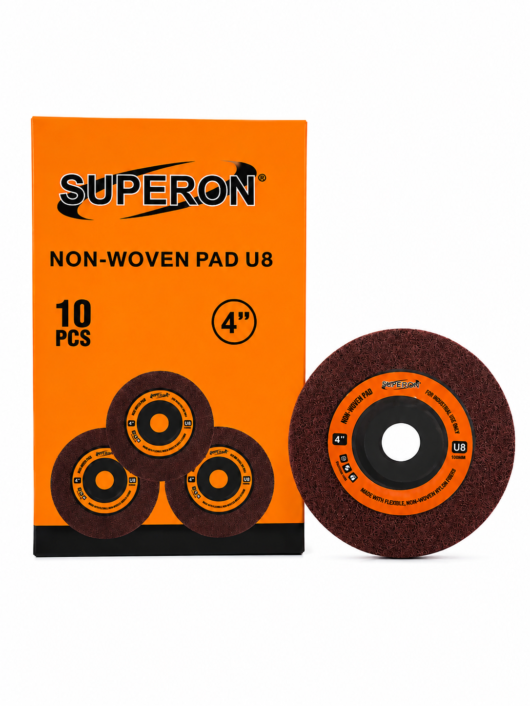 SuperOrange Non- Woven Wheel U8 100MM